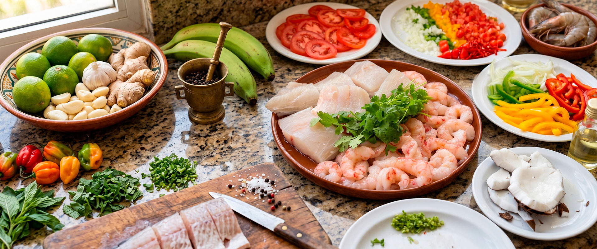 Receitas com frutos do mar da Baía da Ilha Grande